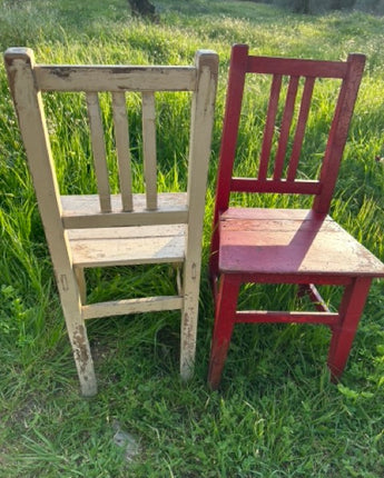 CADEIRAS DE MADEIRA (par)