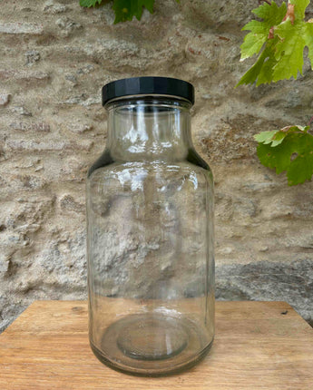 FRASCO DE VIDRO DAS MERCEARIAS ANTIGAS