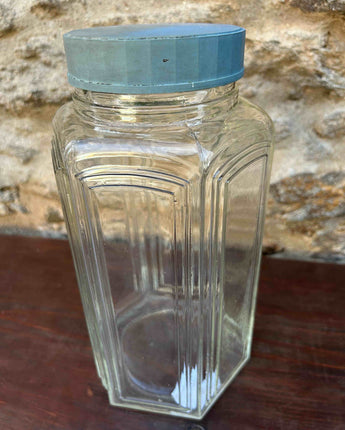 FRASCO DE VIDRO DAS MERCEARIAS ANTIGAS