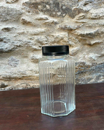 FRASCO DE VIDRO DAS MERCEARIAS ANTIGAS