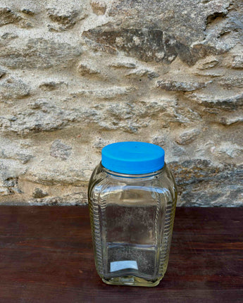 FRASCO DE VIDRO DAS MERCEARIAS ANTIGAS