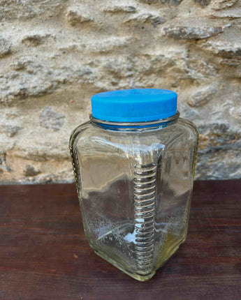 FRASCO DE VIDRO DAS MERCEARIAS ANTIGAS