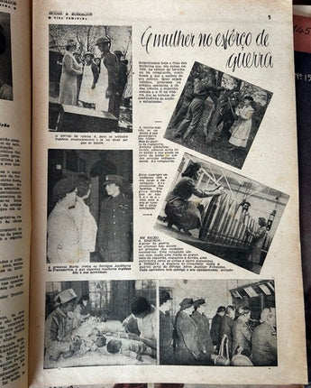 BROCHURA DE MODA DOS ANOS 1950