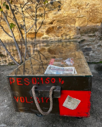 MESA DE APOIO ESTILO INDUSTRIAL